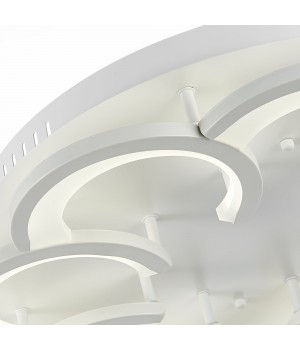 SLE200502-08 Светильник потолочный Белый/Белый LED 1*75W 2700K-6200K BONN-foto16