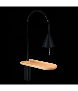 SL1802.401.01 Бра ST-Luce Черный/Черный E27 1*60W AMIRO-foto5