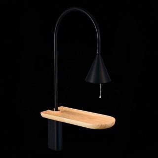 SL1802.401.01 Бра ST-Luce Черный/Черный E27 1*60W AMIRO-foto5