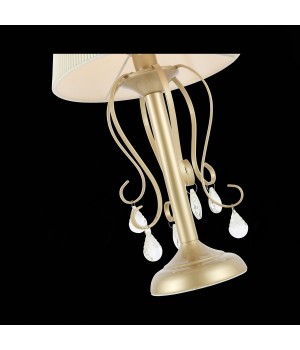 SL177.204.01 Прикроватная лампа Золотистый/Белый E14 1*40W AZZURRO-foto6