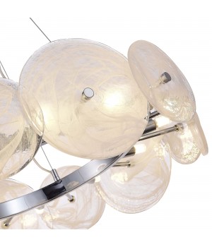 SL1658.103.12 Люстра подвесная ST-Luce Хром/Прозрачно-Белый G9 12*5W 4000K ELSA-foto3