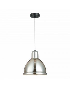 SLE114713-01 Люстра подвесная Черный/Хром E27 1*60W Bacchi-foto2