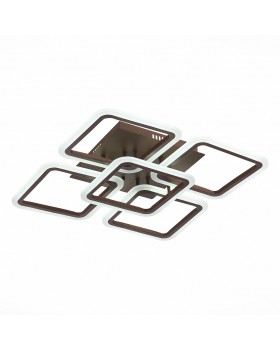 SLE200472-05 Светильник потолочный Кофейный/Белый LED 1*140W 3000-6000K QUTRO-foto3