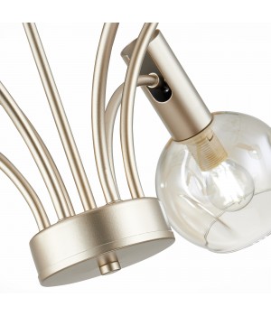 SLE104203-06 Люстра подвесная Шампань/Коньячный E14 6*40W BALCHINO-foto12