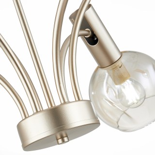 SLE104203-06 Люстра подвесная Шампань/Коньячный E14 6*40W BALCHINO-foto12