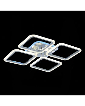 SLE200412-04RGB Светильник потолочный Хром/Белый LED 1*112W RGB 8W 3000-6000K QUTRO-foto6