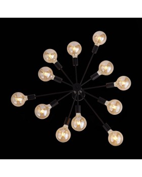 SL419.402.12 Люстра потолочная Черный E27 12*60W ANO-foto4