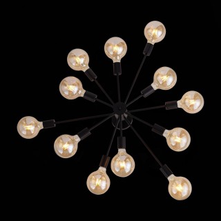 SL419.402.12 Люстра потолочная Черный E27 12*60W ANO-foto4