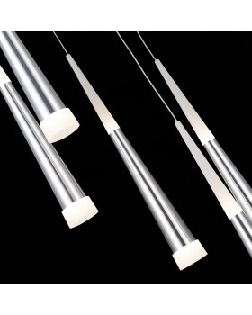 SLE200113-05 Светильник подвесной Хром/Хром, Белый LED 5*7W 3000K ORPELO-foto6