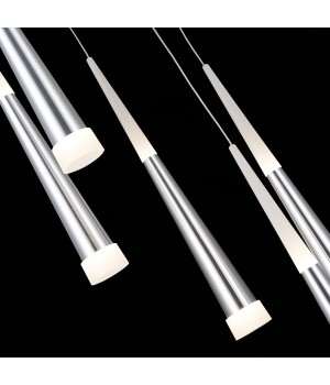 SLE200113-05 Светильник подвесной Хром/Хром, Белый LED 5*7W 3000K ORPELO-foto6