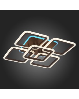 SLE200472-05RGB Светильник потолочный Кофейный/Белый LED 1*140W RGB 10W 3000-6000K QUTRO-foto6