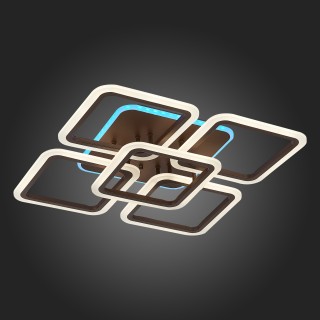 SLE200472-05RGB Светильник потолочный Кофейный/Белый LED 1*140W RGB 10W 3000-6000K QUTRO-foto6