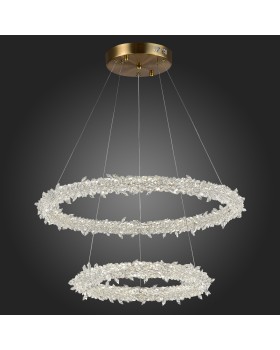 SL6105.203.02 Люстра подвесная ST-Luce Золотистый/Прозрачный LED 1*80W 3000 - 6500K Lucchero-foto10