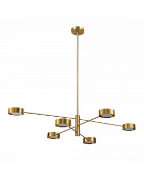 SL6504.302.06 Светильник потолочный ST-Luce Латунь/Латунь LED 6*5W 3000K VICO-foto2