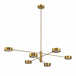 SL6504.302.06 Светильник потолочный ST-Luce Латунь/Латунь LED 6*5W 3000K VICO-foto2