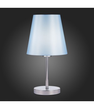 SLE105614-01 Прикроватная лампа Хром/Светло-голубой E14 1*40W PERAMONE-foto5