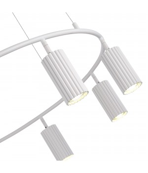 SL1213.503.08 Светильник подвесной ST-Luce Белый/Белый GU10 8*5W 4000K KENDO-foto4