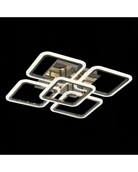 SLE200482-05 Светильник потолочный Темный хром/Белый LED 1*140W 3000-6000K QUTRO-foto6