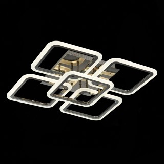 SLE200482-05 Светильник потолочный Темный хром/Белый LED 1*140W 3000-6000K QUTRO-foto6