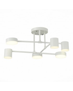 SLE201052-06 Люстра потолочная Белый/Белый LED 6*7W 4000K NOBEL-foto17