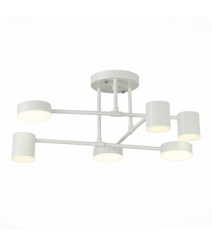 SLE201052-06 Люстра потолочная Белый/Белый LED 6*7W 4000K NOBEL-foto17