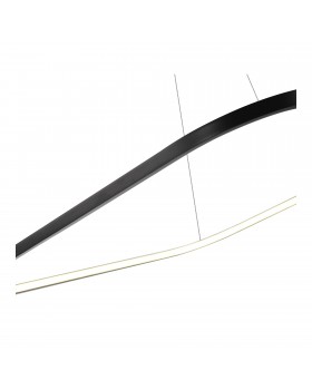 ST610.443.52 Светильник подвесной ST-Luce Черный/Белый LED 1*47W 4000K Подвесные светильники-foto3