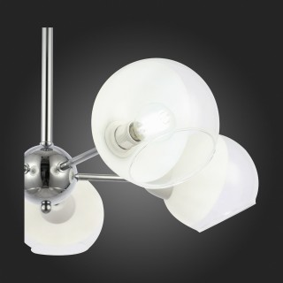 SLE102702-05 Люстра потолочная Хром/Прозрачный, Матовый никель E14 5*40W GIORTE-foto9