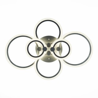 SLE500592-06 Светильник потолочный Серебристый/Белый LED 1*132W 3000-6000K CERINA-foto5