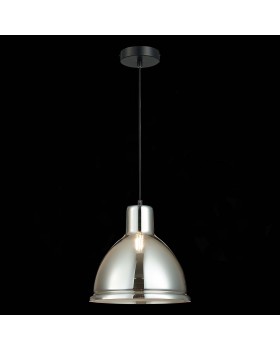 SLE114713-01 Люстра подвесная Черный/Хром E27 1*60W Bacchi-foto4