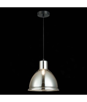 SLE114713-01 Люстра подвесная Черный/Хром E27 1*60W Bacchi-foto4