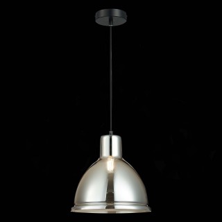 SLE114713-01 Люстра подвесная Черный/Хром E27 1*60W Bacchi-foto4