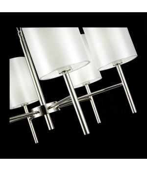 SLE107303-06 Светильник подвесной Никель/Белый E14 6*40W NOIA-foto6