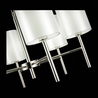 SLE107303-06 Светильник подвесной Никель/Белый E14 6*40W NOIA-foto6