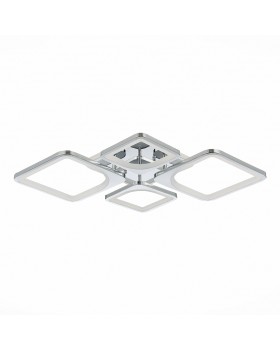 SLE500312-04RGB Светильник потолочный Хром/Белый LED 1*112W RGB 8W 3000-6000K GIURA-foto4