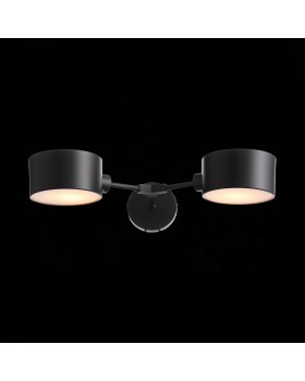SLE183401-02 Светильник настенный Черный/Черный E14 2*60W GIMENTO-foto5