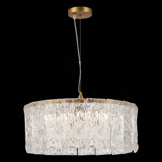 SLE283203-06 Люстра подвесная Золотистый/Прозрачный E27 6*40W RIDA-foto4