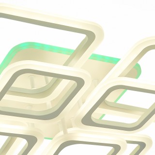 SLE200452-08RGB Светильник потолочный Белый/Белый LED 1*176W RGB 10W 3000-6000K QUTRO-foto5