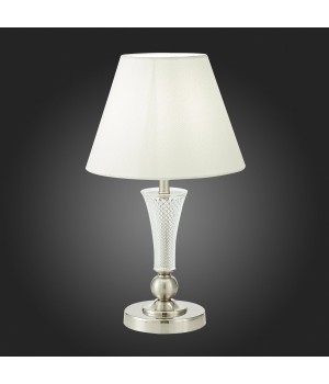 SLE105504-01 Прикроватная лампа Никель/Белый E14 1*40W REIMO-foto5