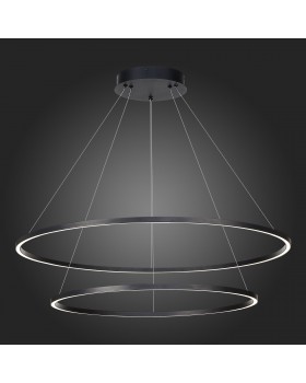 ST605.403.91 Cветильник подвесной SMART ST-Luce Черный/Белый LED 1*91W 2800-6500K Подвесные светильники-foto2