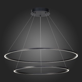 ST605.403.91 Cветильник подвесной  SMART ST-Luce Черный/Белый LED 1*91W 2800-6500K Подвесные светильники-foto2