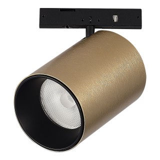 ST671.336.09 Магнитный трековый светильник Латунь LED 1*9W 3000K 500Lm Ra>90 36° IP20 D45xH63 24V SUPER5-foto3