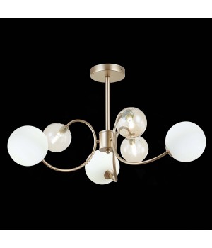 SLE220922-06 Люстра потолочная Золотистый/Белый, Янтарный G9 6*5W FORMAE-foto4