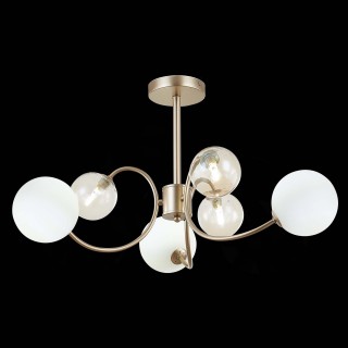 SLE220922-06 Люстра потолочная Золотистый/Белый, Янтарный G9 6*5W FORMAE-foto4