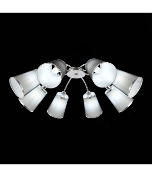 SLE103002-08 Люстра потолочная Хром/Черный E14 8*40W MALEONTE-foto9