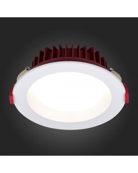 ST752.538.24 Св-к встр. Белый LED 1*24W 3000K 1 920Lm Ra80 100° IP44 D165xH54 100-240VV Встраиваемые светильники-foto5