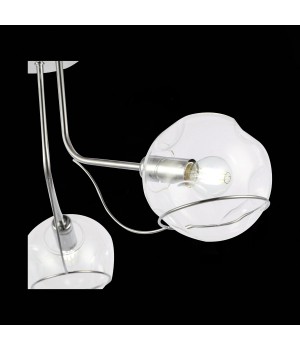 SLE102502-03 Люстра потолочная Хром/Прозрачный E14 3*40W BACA-foto6