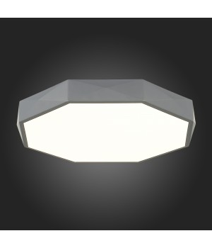 SLE200872-01 Светильник потолочный Серый/Белый LED 1*45W 3000K/4000K/6000K RONDO-foto5