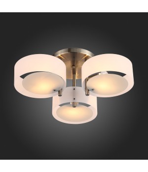 SL483.352.03 Светильник потолочный Бронза/Белый E27 3*60W FORESTA-foto4