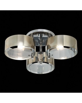 SL483.702.03 Люстра потолочная Хром/Дымчатый E27 3*40W FORESTA-foto6