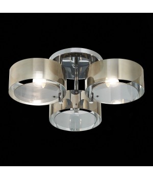 SL483.702.03 Люстра потолочная Хром/Дымчатый E27 3*40W FORESTA-foto6